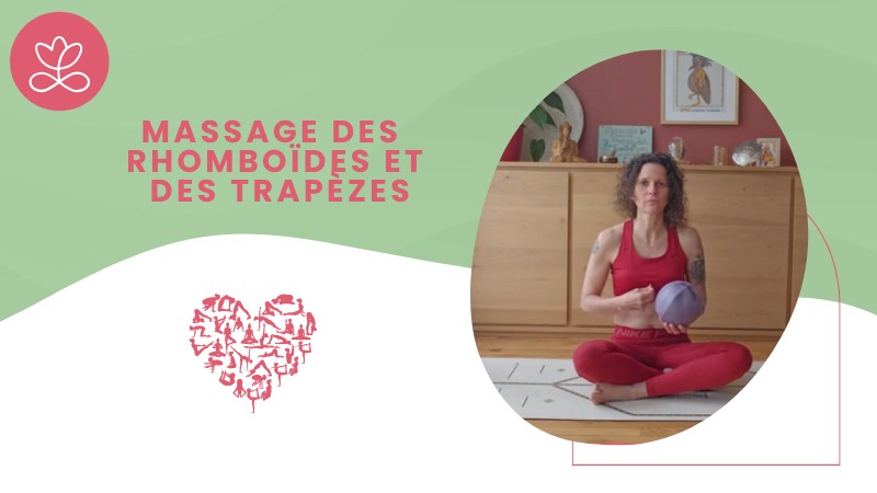 Massage des rhomboïdes et des trapèzes